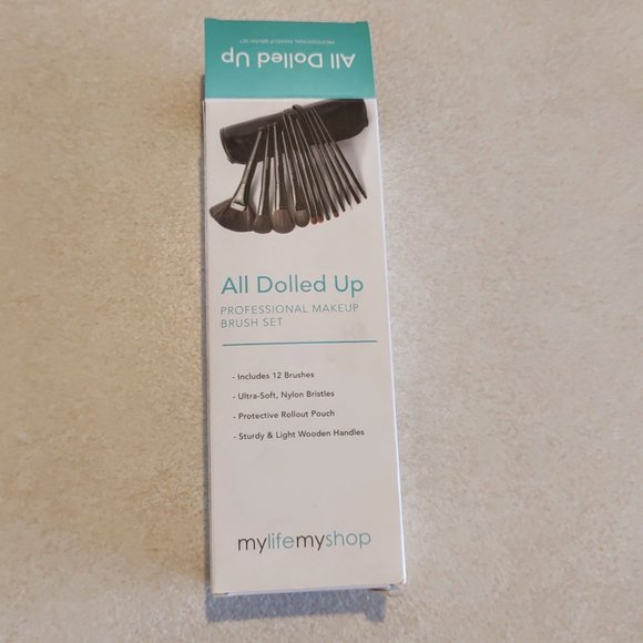 All Dolled up Professional Make up Brush Set 10 - Picture 2 of 3